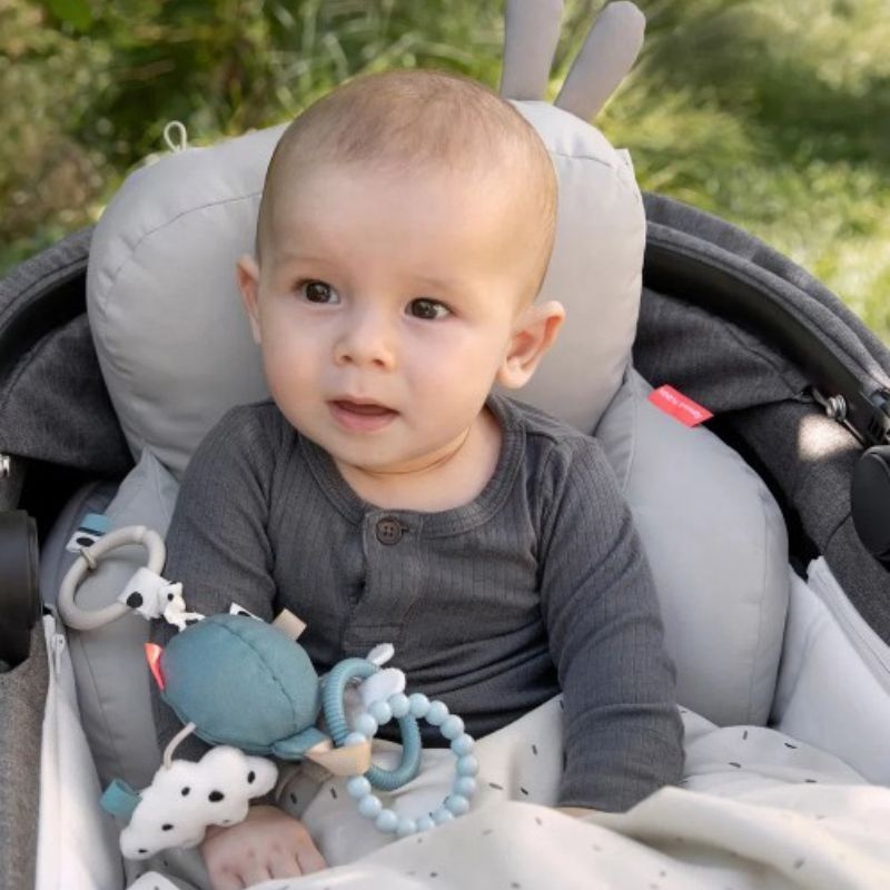 Aktivitetsleke med speil, blå