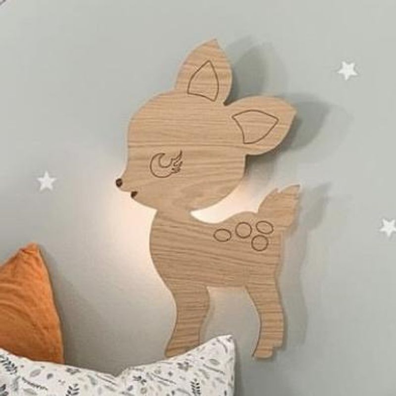 MASELIVING | Lampe | Bambi | Touch | Eik