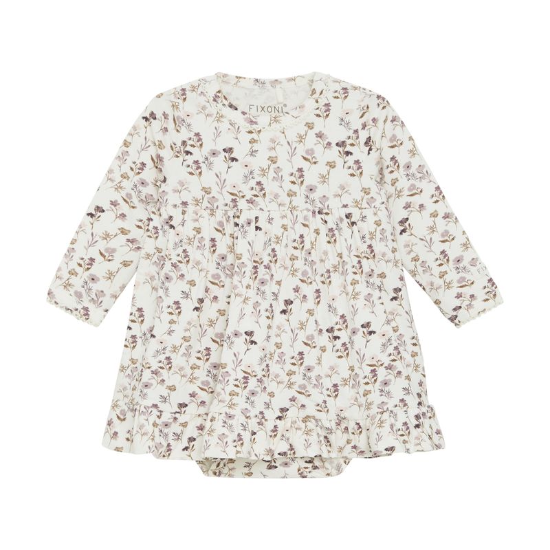 Kjole med blomsterprint