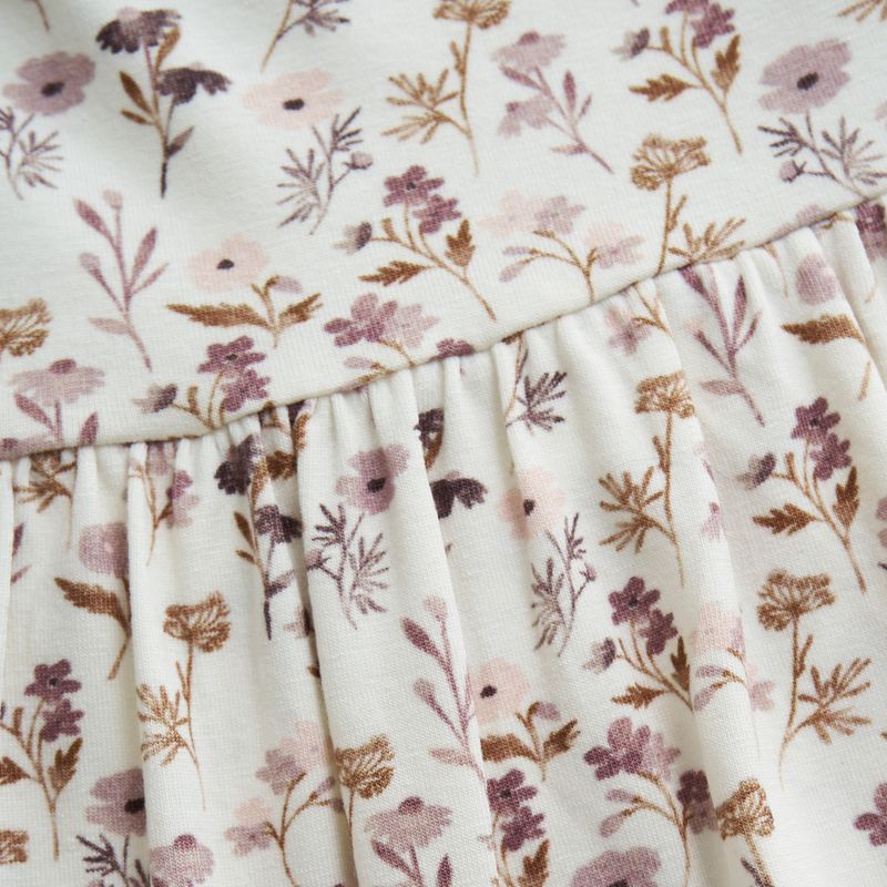 Kjole med blomsterprint